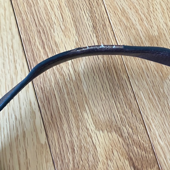 Fossil Burgundy Brown Leather Shoulder Bag - Picture 4 of 7